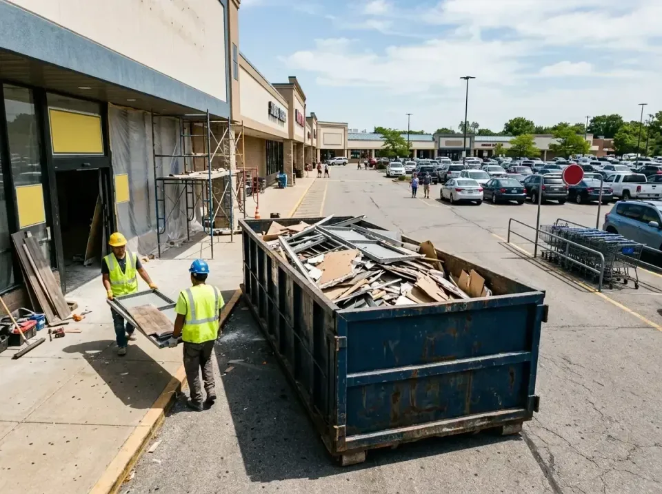 retail-store-renovation-debris-003 — frequently asked questions, Roll-off Dumpster Rentals in Lake Royale, NC